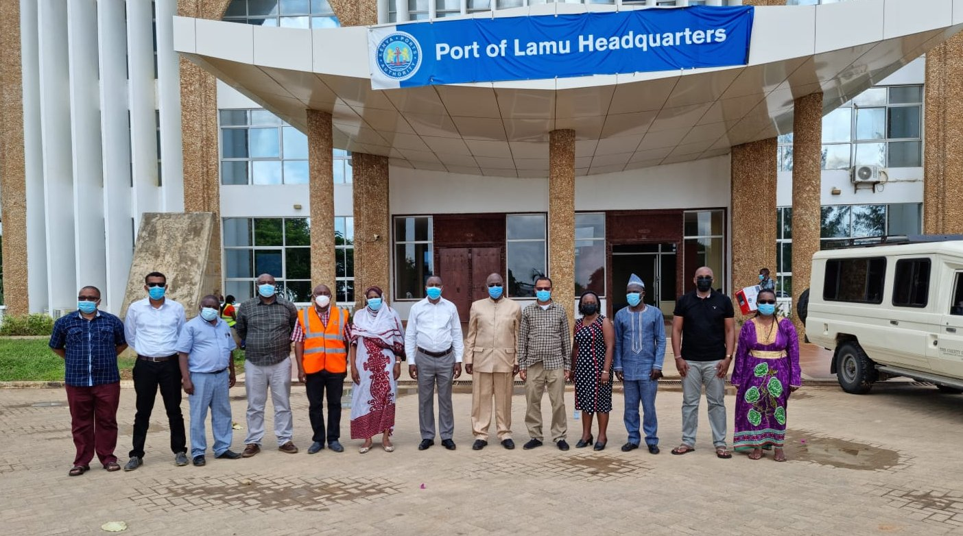 COUNCIL VISIT TO LAMU CAMPUS