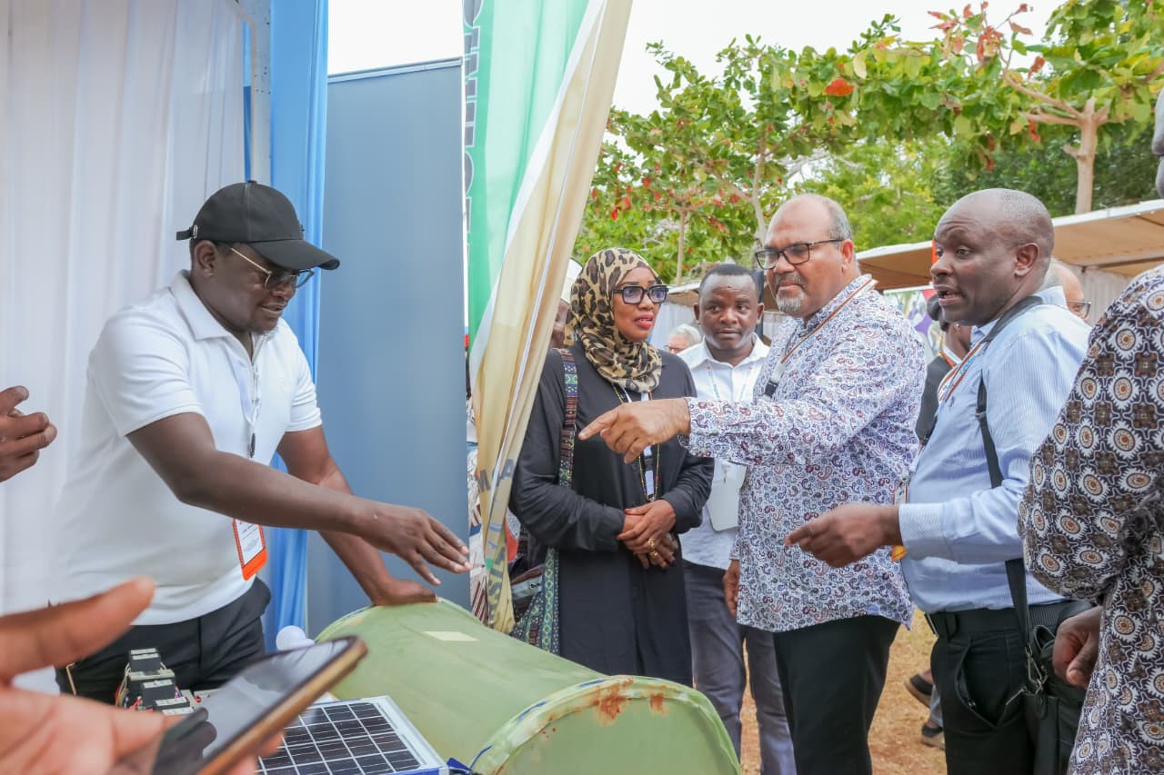 Pwani Innovation Week 2025: Prof Shaukat visits TUM stand, promises goodies