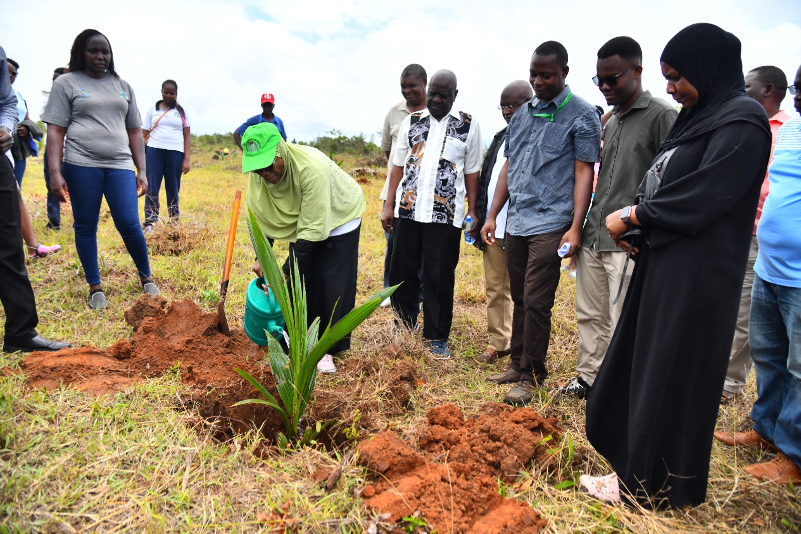 TUM Partners with Safaricom to Champion Tree Planting at Kwale Campus 
