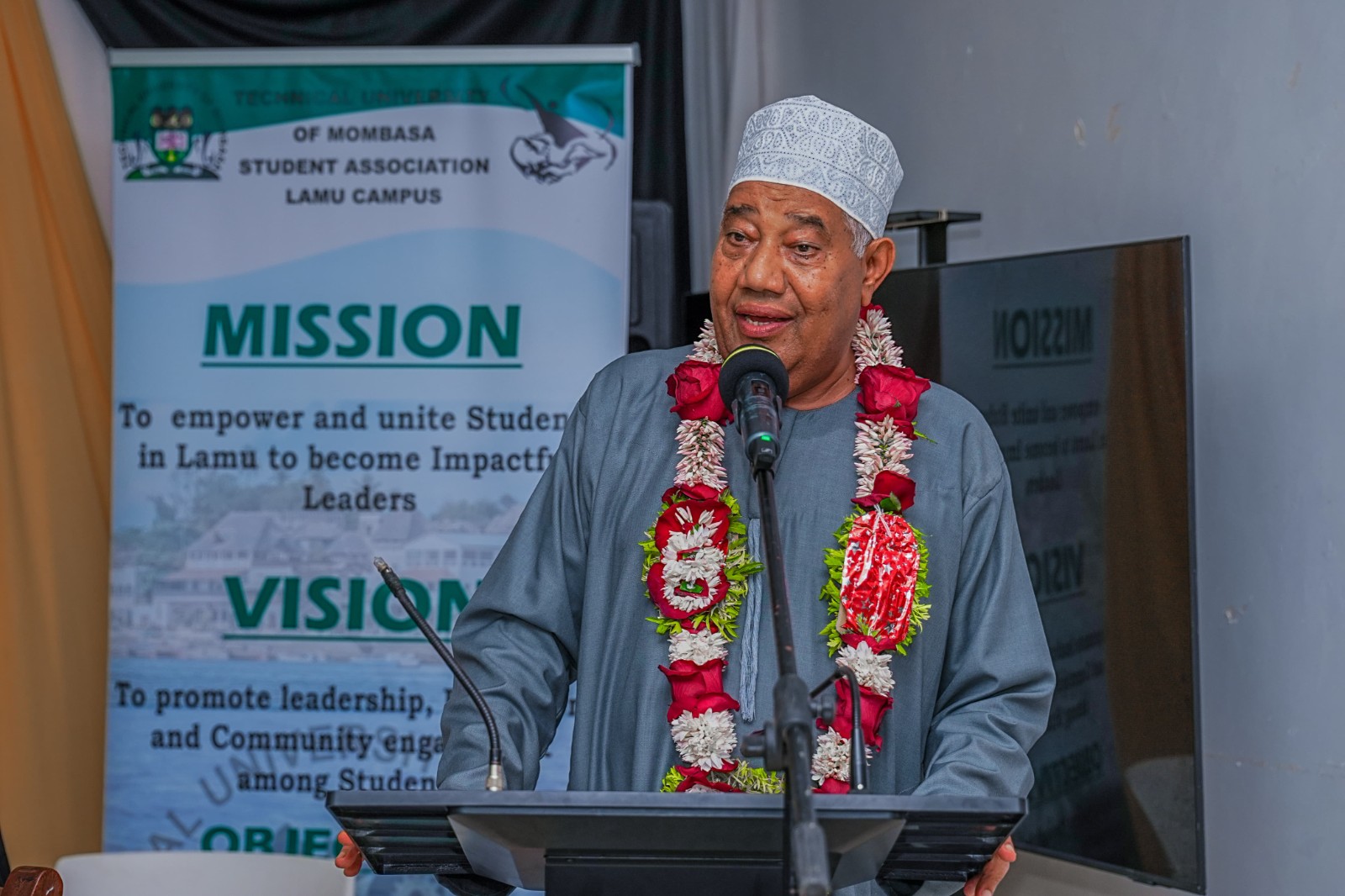 Issa Timamy Pledges Support for Students at Technical University of Mombasa Lamu Campus